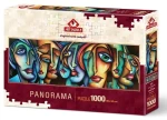 ART PUZZLE 4446 Panoramatické puzzle Tváře