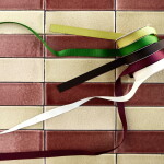 House Doctor Saténové stuhy Tape – set 5 ks, multi barva, textil