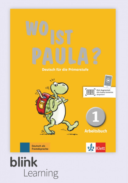 Wo ist Paula? 1 – Digitale BlinkLearning – Arbeitsbuch – Unterrichtende (3 roky)