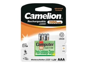 Camelion AAA (HR03) 1100 mAh / Nabíjecí baterie / Ni-MH / 1,2 V / 2 ks (17011203)