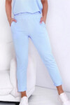 Dámské kalhoty LENA BABY BLUE M