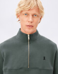 Armedangels Waarlo Fleece Troyer 2682 space steel XL