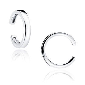 LUNICA Stříbrná záušnice 1ks 0256