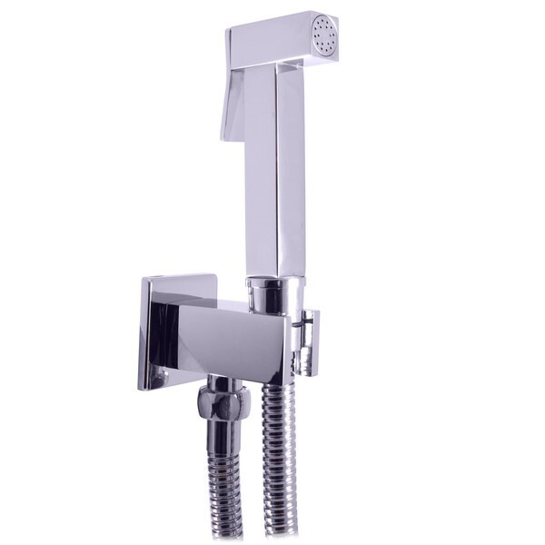 RAV Slezák - Bidetová sprška s držákem se stop ventilem, Chrom SK6807-1 SK6807-1