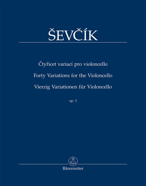 KN Čtyřicet variací pro violoncello op. 3