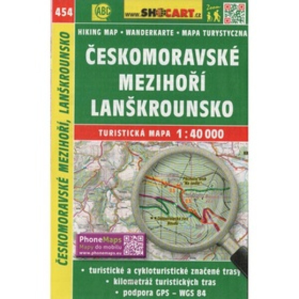 Českomoravské mezihoří, 1:40 000