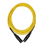 Cascha Standard Line Mic Cable Yellow 6m