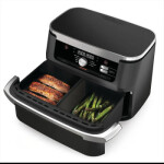 Ninja AF500EU Foodi FlexDrawer horkovzdušná fritéza 10,4 l, DualZone, MegaZone, 7v1
