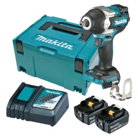 Makita DTW701RTJ / Aku Rázový utahovák 1|2 / 18V / Li-ion / 2200 ot-min / 700 Nm / 2x 5.0 Ah (DTW701RTJ)