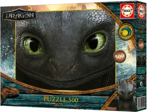 EDUCA Puzzle Jak vycvičit draka