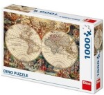 Puzzle Historická mapa 1000 dílků