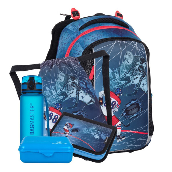 Bagmaster VEGA 24 A velký školní set pro prvňáčky – hokej Modrá 22 l 191761