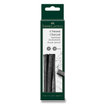 Přírodní uhel Faber-Castell Pitt Monochrome 9-15 mm, 4 kusy