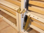 NábytekProNás Sklápěcí mechanismus - dvoulůžko (bez skříně) - SKLADEM ROZMĚR: (30 lamel š=36 mm) - lůžko 160x200 cm