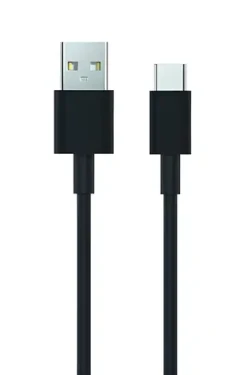 2GO černá / Datový kabel / USB-A - USB-C / USB 3.2 Gen 1 / 1 m / 2,4 A (795731)
