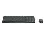 Logitech MK235 šedá / Set klávesnice a myši / bezdrátový / 2,4 GHz / Nordic (920-007921)