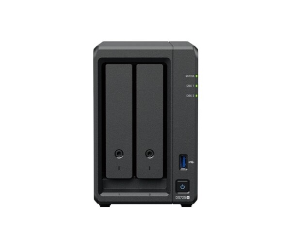Synology DS725+ DiskStation (2C/RyzenR1600/2,6-3,1GHz/4GBRAM/2xSATA/2xM.2/1xUSB3.2/1x2,5GbE/1xGbE/1xUSB-C) EDF_481766