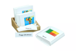 Moyo Montessori Moyo Montessori Vlajky Afriky - třísložkové karty