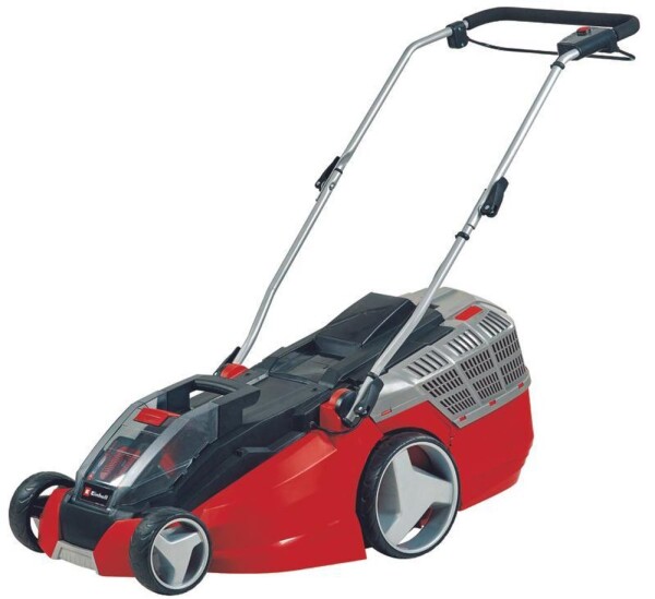 Einhell GE-CM 43 Li M / Aku Sekačka na trávu / 18V / 2x4.0Ah / až 600 m2 / Záběr 43 cm / koš 63 L (3413130)