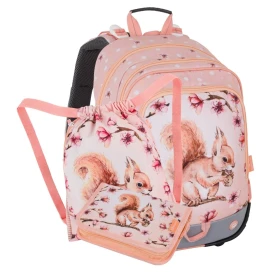 Bagmaster ALFA 26 A malý školní set pro prvňáčky – veverka Oranžová 23 l 191815