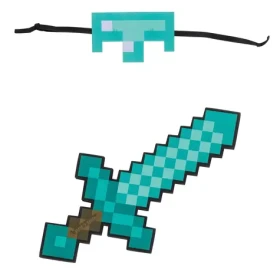 DISGUISE Sada doplňků Minecraft Steve diamantový