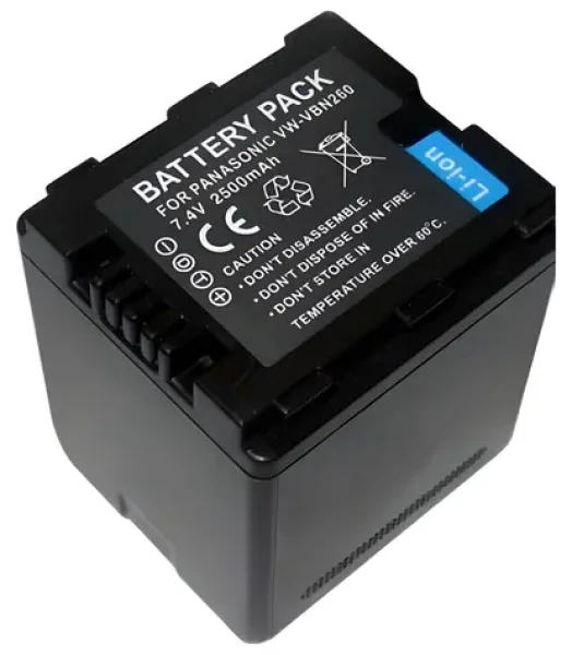 TRX VW-VBN260 / Baterie pro Panasonic / 2500 mAh / neoriginální (TRX-VBN260L)