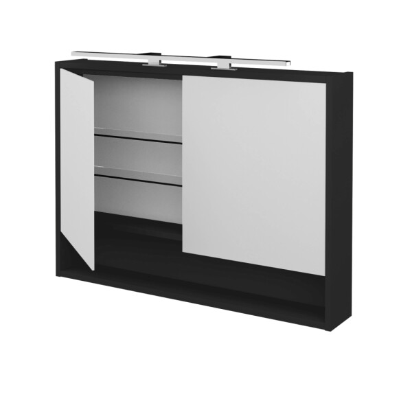 Dřevojas - Dvoudveřová galerka FOCUS GA2OE 100 - N03 Graphite 284381
