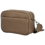 Stylová dámská koženková crossbody kabelka MaxFly Tarja, hnědá