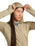 ICEBREAKER Mens 300 RealFleece Descender LS Zip Hood, Flagstone (vzorek) velikost: M