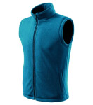 Next fleece vesta unisex petrolejová XL