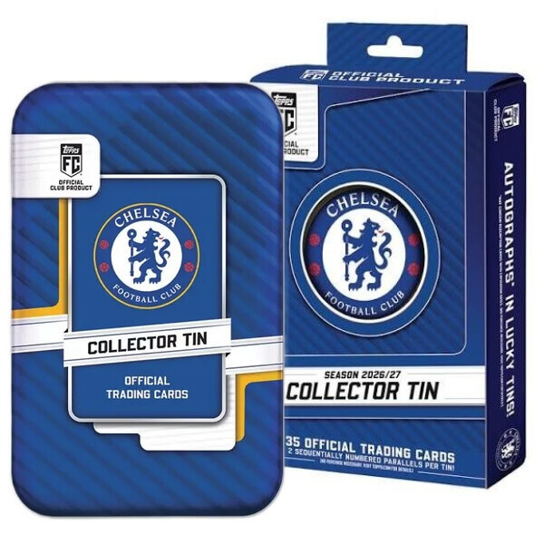 2026-2027 Topps Chelsea Collector Tin - fotbalové karty