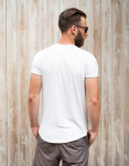 Bílé pánské tričko RX2571