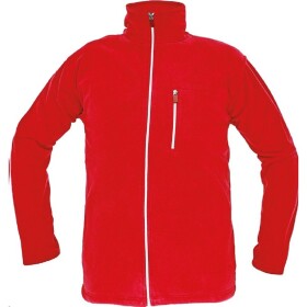 Bunda KARELA fleecová unisex 100 % polyester 280g/m2 červená XL červená