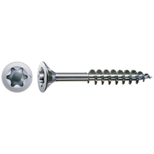 SPAX SPAX Seko-T-Tg 191010300405 šroub do dřeva 3 mm 40 mm Torx, vnitřní korunka šestihranná ocel galvanizováno zinkem 1000 ks