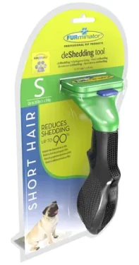 FURminator S / Vyčesávací hrablo pro psy / krátká a polodlouhá srst / malá plemena do 9 kg
