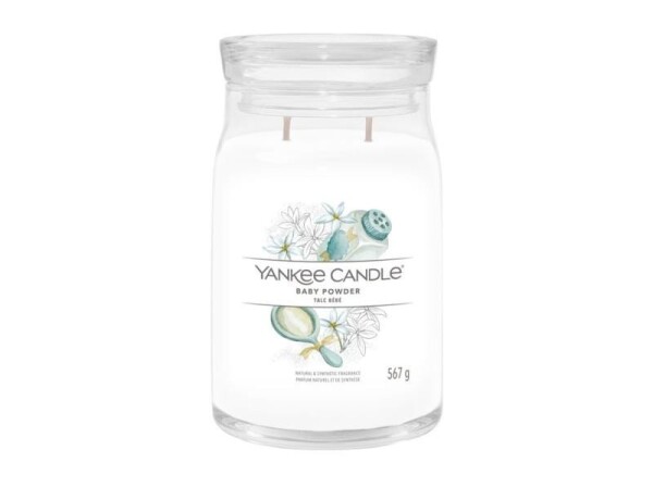 YANKEE CANDLE Baby Powder 567g (Signature