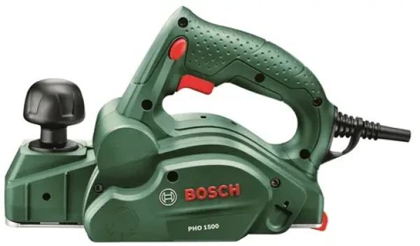Bosch PHO 1500 / Elektrický hoblík / 550 W / šířka hoblování 82 mm / hloubka řezu 1,5 mm (06032A4000)