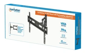 Manhattan Full Motion nástěnný držák TV / Držák pro TV / VESA až 600x400 mm / 37-70" / nosnost 35 kg (462426)