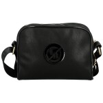 Trendy dámská koženková crossbody kabelka LB Vilja, černá