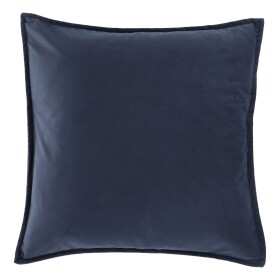 Chic Antique Sametový povlak na polštář Aix Indigo Blue 50 × 50 cm, modrá barva, textil