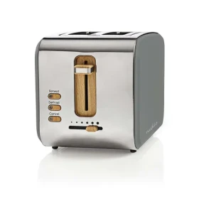 NEDIS KABT510EGY - Topinkovač Šedá / 2 Široké Otvory / Soft-Touch (KABT510EGY)