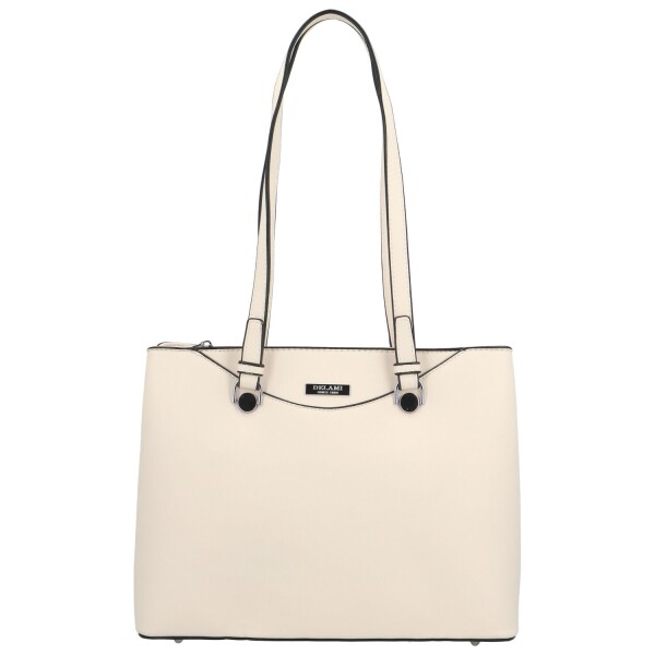 Módní dámská kabelka na rameno Delami Little Lady, pudrově růžová