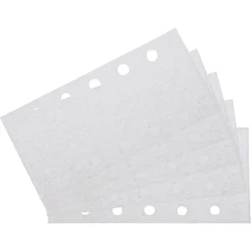 Makita E-19641 / Brusný papír na dřevo kov / suchý zip / Zrnitost 80 / Rozměry 93x185 mm / děrovaný / 10 ks (E-19641)