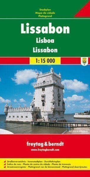 PL 89 Lisabon 1:15 000 / plán města
