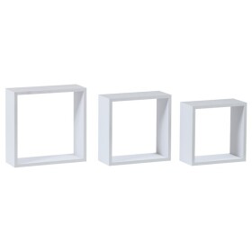 Polička, mdf, bílá, P-008 WT2