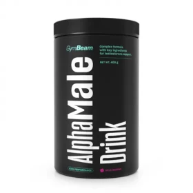 AlphaMale Drink - GymBeam (lesní ovoce, 400 g) (63310-2-400g-wildberries)