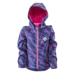 Bunda softshellová dívčí s kapucí, Pidilidi, PD1102-01, růžová - 98 | 3roky