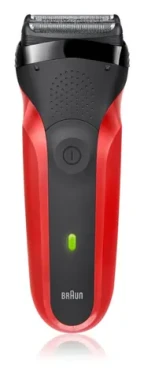 Braun Series 3 300s / planžetový holicí strojek / 30 min provoz / červená (4210201163343)