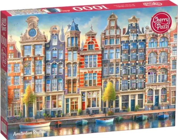 CHERRY PAZZI Puzzle Rytmus Amsterdamu