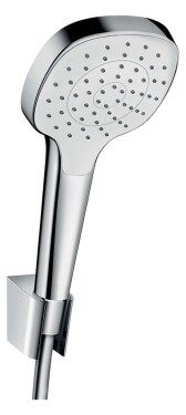HANSGROHE - Croma Select E Set sprchové hlavice, držáku a hadice, EcoSmart, bílá/chrom 28095400